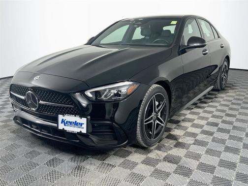 Black 2023 Mercedes-Benz C-Class C 300 4MATIC