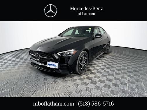 Black 2023 Mercedes-Benz C-Class C 300 4MATIC