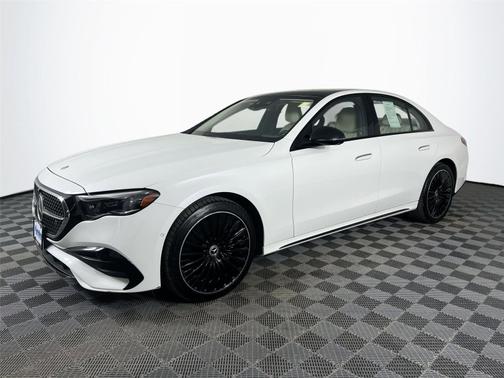 MANUFAKTUR Moonlight White Metallic 2024 Mercedes-Benz E-Class E 350 4MATIC