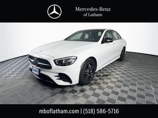Polar White 2023 Mercedes-Benz E-Class E 450 4MATIC
