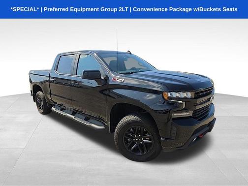 Black 2021 Chevrolet Silverado 1500 LT Trail Boss