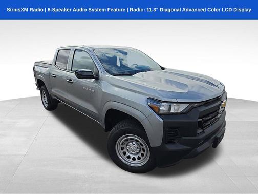Sterling Gray Metallic 2024 Chevrolet Colorado WT