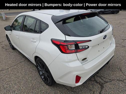 Crystal White Pearl 2025 Subaru Impreza RS