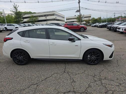 Crystal White Pearl 2025 Subaru Impreza RS