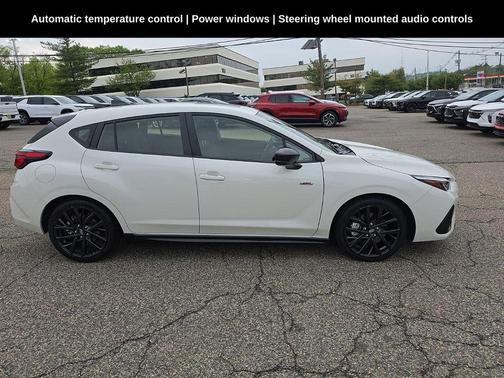 Crystal White Pearl 2025 Subaru Impreza RS