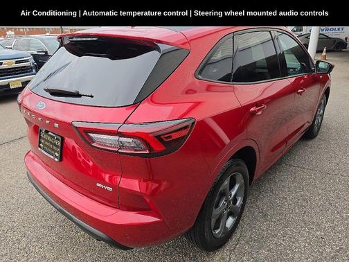 Rapid Red Metallic Tinted Clearcoat 2024 Ford Escape ST-Line Select