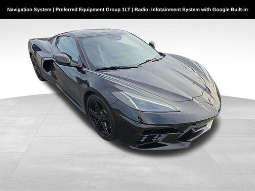 Black 2026 Chevrolet Corvette Stingray w/1LT