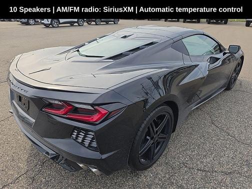 Black 2026 Chevrolet Corvette Stingray w/1LT