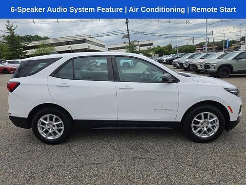 Summit White 2024 Chevrolet Equinox LS