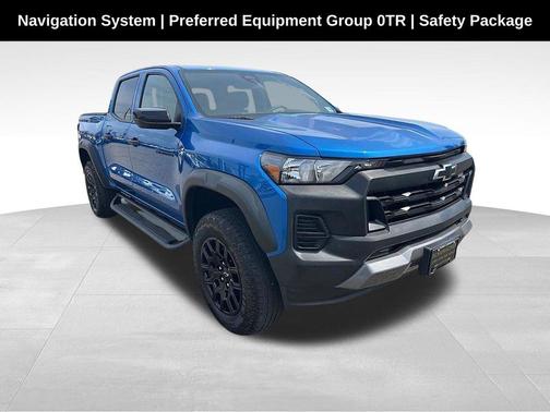 Glacier Blue Metallic 2024 Chevrolet Colorado Trail Boss