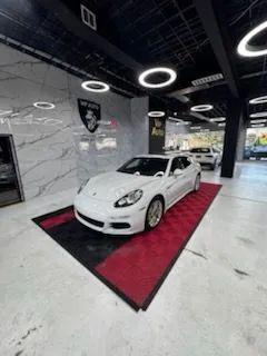 White 2016 Porsche Panamera 4