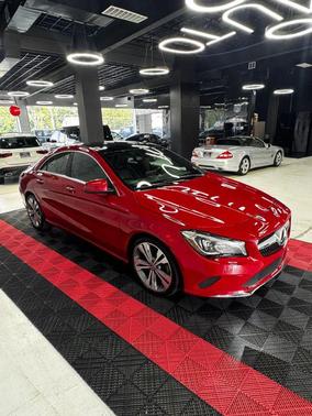 Red 2019 Mercedes-Benz CLA 250 4MATIC