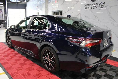 Blue 2021 Toyota Camry SE