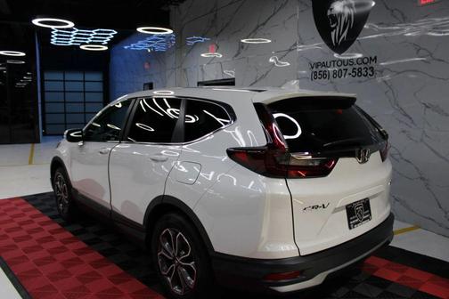Platinum White Pearl 2022 Honda CR-V AWD EX