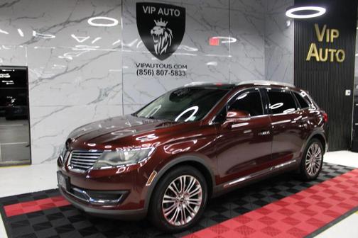 Burgundy 2016 Lincoln MKX Reserve