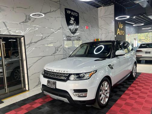 White 2017 Land Rover Range Rover Sport 3.0L Supercharged HSE