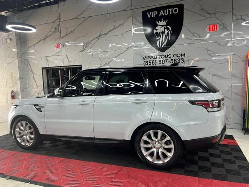 White 2017 Land Rover Range Rover Sport 3.0L Supercharged HSE
