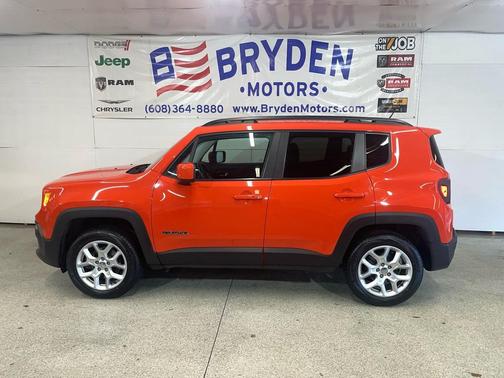 Omaha Orange 2016 Jeep Renegade Latitude