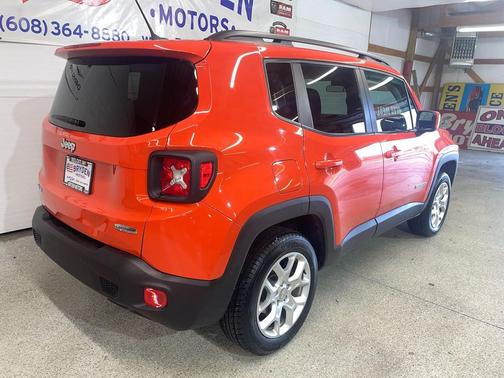 Omaha Orange 2016 Jeep Renegade Latitude