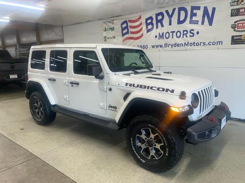 Bright White Clearcoat 2018 Jeep Wrangler Unlimited Rubicon