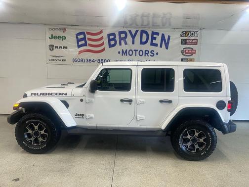 Bright White Clearcoat 2018 Jeep Wrangler Unlimited Rubicon