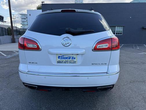 White Frost Tricoat 2016 Buick Enclave Premium