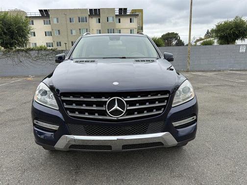 Lunar Blue Metallic 2013 Mercedes-Benz M-Class ML 350