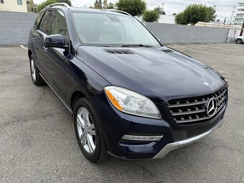 Lunar Blue Metallic 2013 Mercedes-Benz M-Class ML 350