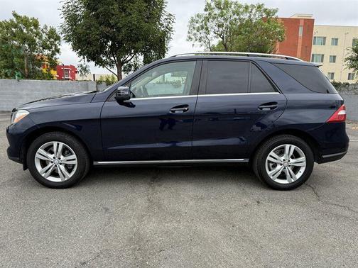Lunar Blue Metallic 2013 Mercedes-Benz M-Class ML 350