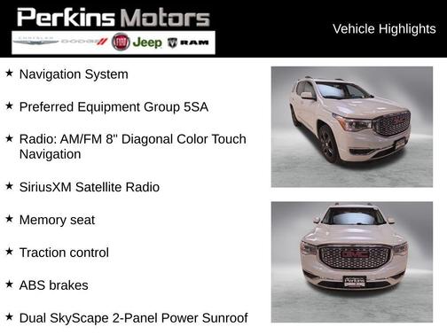 2018 GMC Acadia Denali