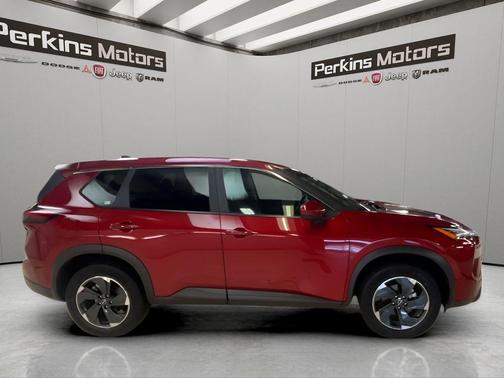 Scarlet Ember 2025 Nissan Rogue SV