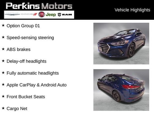 2018 Hyundai ELANTRA Value Edition