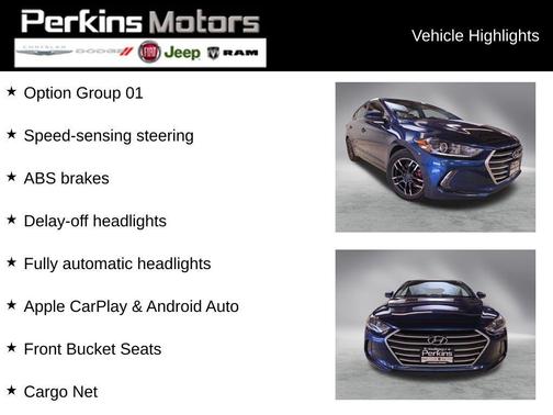 2018 Hyundai ELANTRA Value Edition