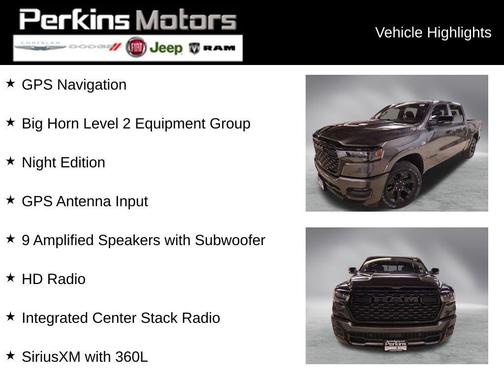 2026 RAM 1500 Big Horn/Lone Star