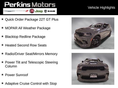 2026 Dodge Durango GT Plus HEMI V8