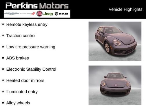 2019 Volkswagen Beetle 2.0T S