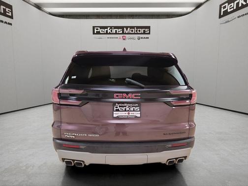 Crystal Metallic 2024 GMC Acadia Elevation