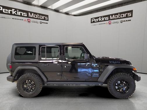Black Clearcoat 2025 Jeep Wrangler 4xe Sport