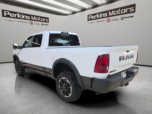 Bright White Clearcoat 2026 RAM 2500 Rebel/Power Wagon