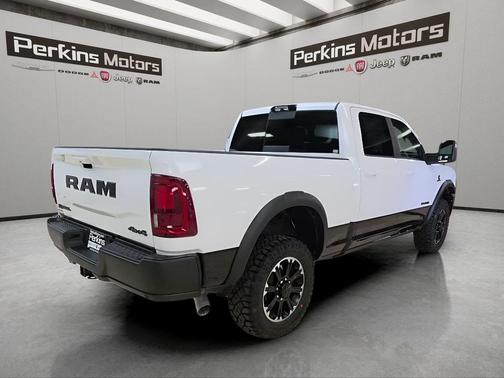 Bright White Clearcoat 2026 RAM 2500 Rebel/Power Wagon