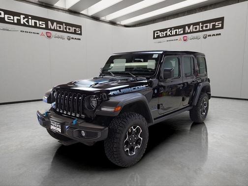 Black Clearcoat 2023 Jeep Wrangler 4xe Rubicon