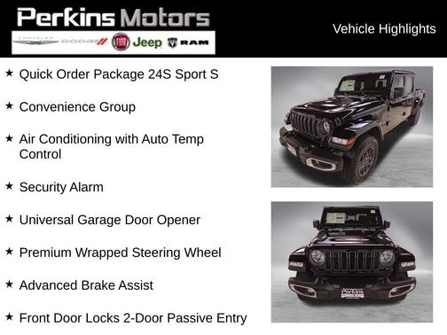 2026 Jeep Gladiator Sport