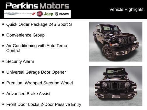 2026 Jeep Gladiator Sport