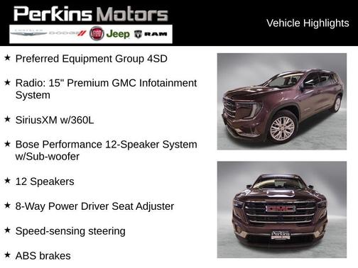 2024 GMC Acadia Elevation