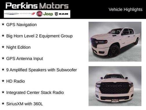 2026 RAM 1500 Big Horn/Lone Star