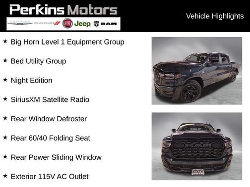 2026 RAM 1500 Big Horn/Lone Star