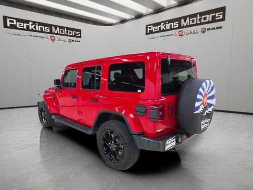 Firecracker Red Clearcoat 2025 Jeep Wrangler 4xe Sahara