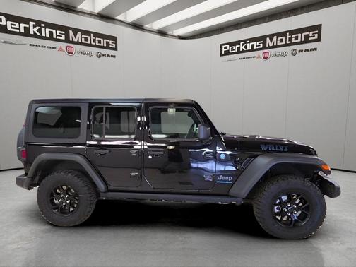 Black Clearcoat 2025 Jeep Wrangler 4xe Sport