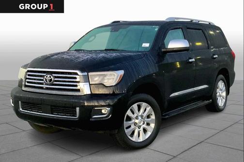 Midnight Black Metallic 2020 Toyota Sequoia Platinum
