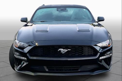 Shadow Black 2021 Ford Mustang EcoBoost